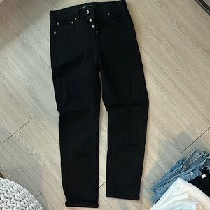 Aritzia Denim Forum Black Jeans
